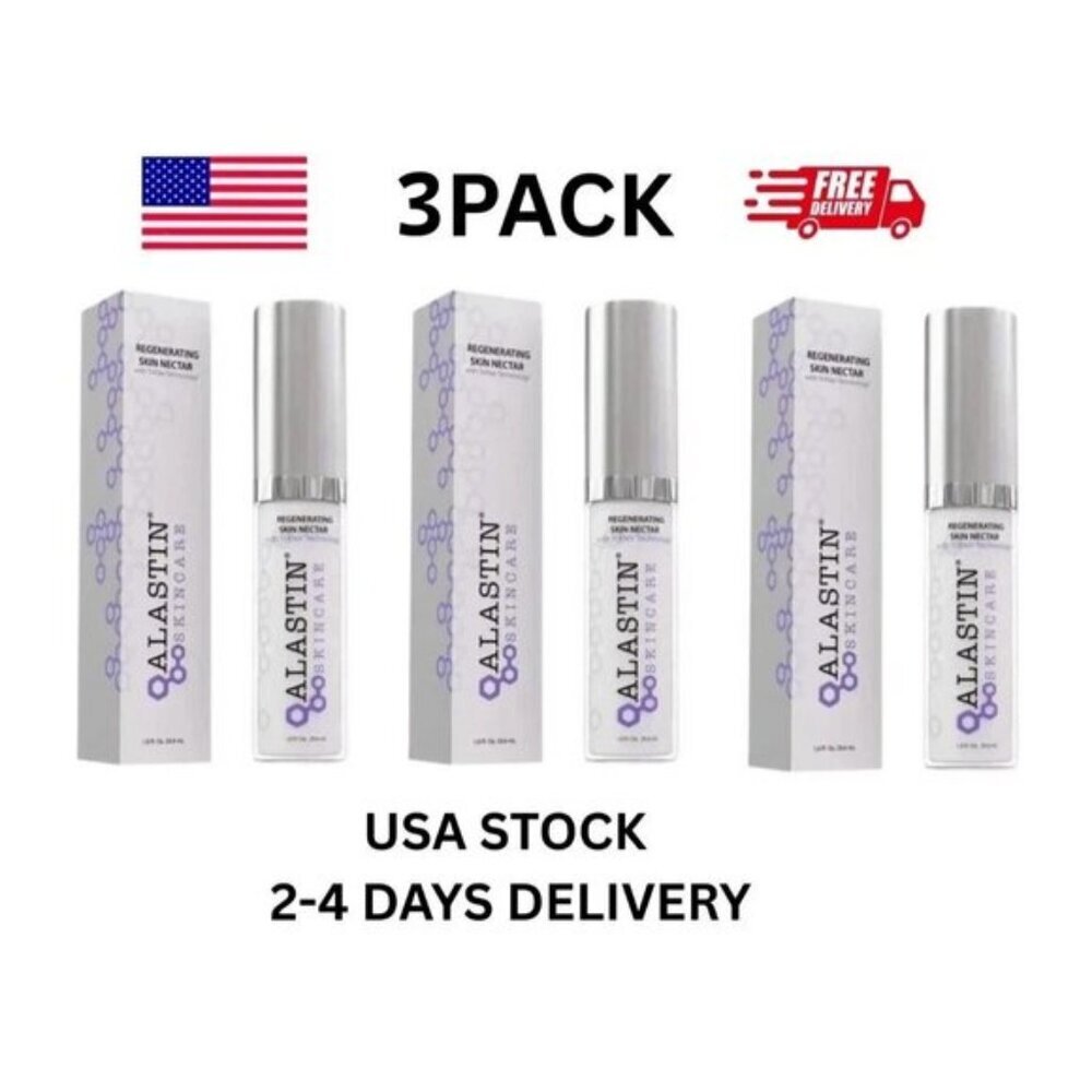 3 Pack Alastin Skincare Regenerating Skin Nectar 1 fl oz / 29.6 ml NEW IN BOX - Picture 1 of 3